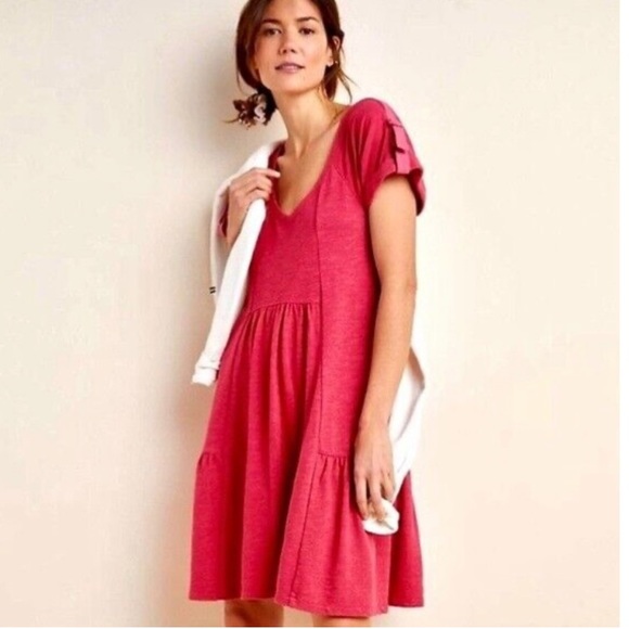 Anthropologie Saturday Sunday Kathie Flounced Dress - Picture 2 of 16